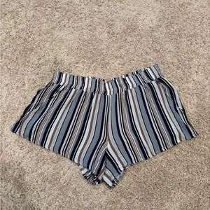 Striped Women's Shorts